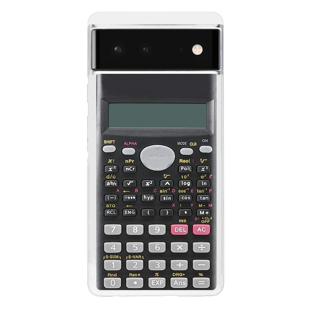 Scientific Calculator Design Google Pixel 6 Case