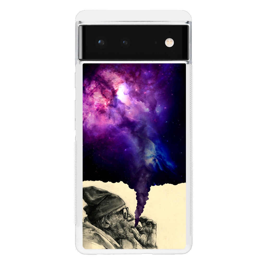 Smoking Galaxy Google Pixel 6 Case