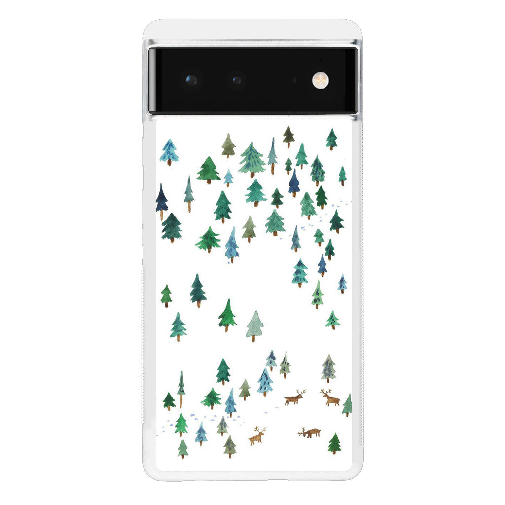 Snow Everywhere Google Pixel 6 Case