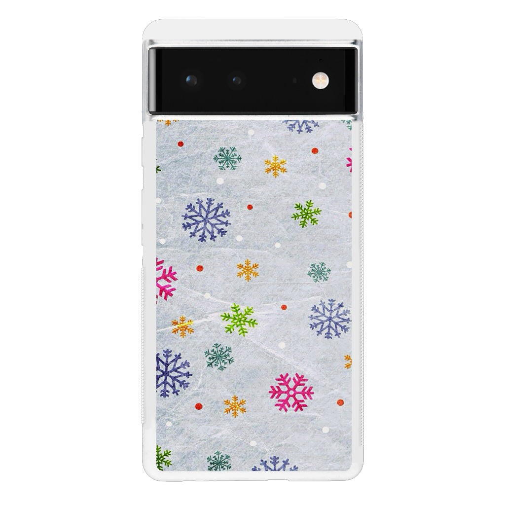 Snowflake Google Pixel 6 Case