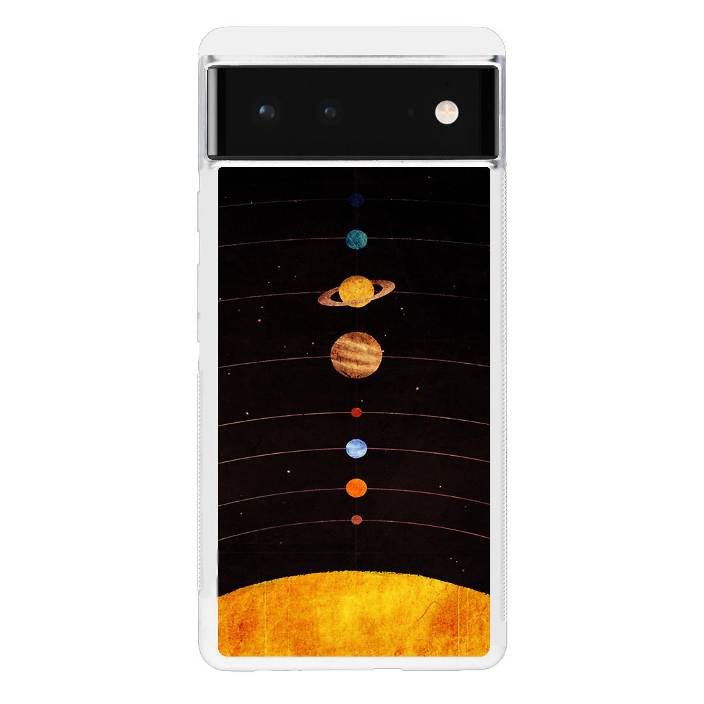 Solar System Google Pixel 6 Case