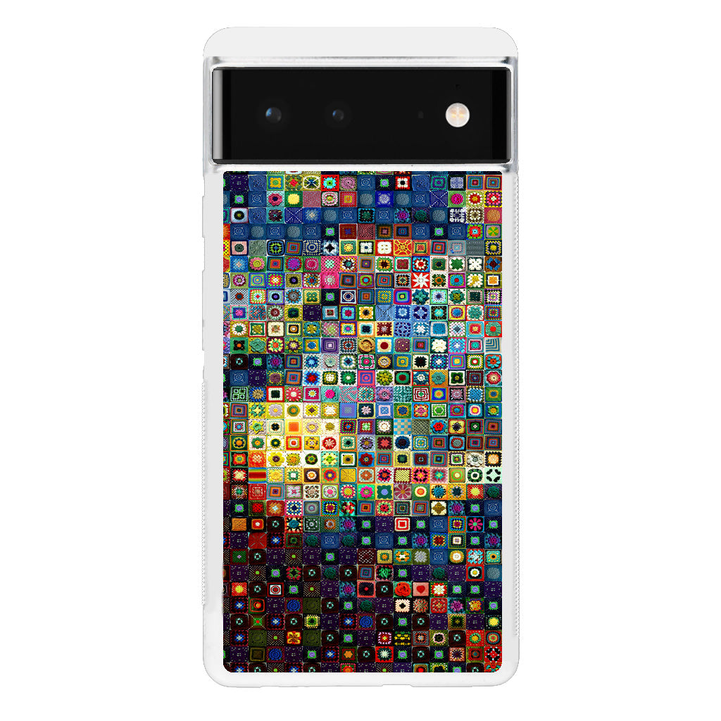 Starry Night Tiles Google Pixel 6 Case