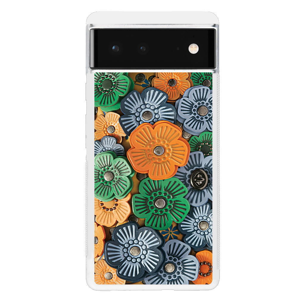 Tea Rose Applique Google Pixel 6 Case