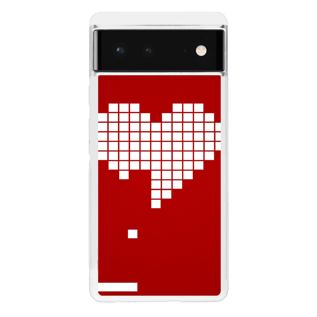 Tetris Heart Google Pixel 6 Case