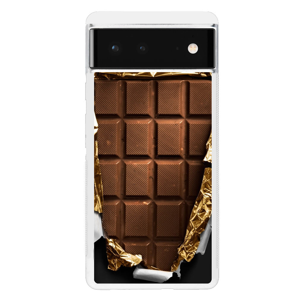 Unwrapped Chocolate Bar Google Pixel 6 Case