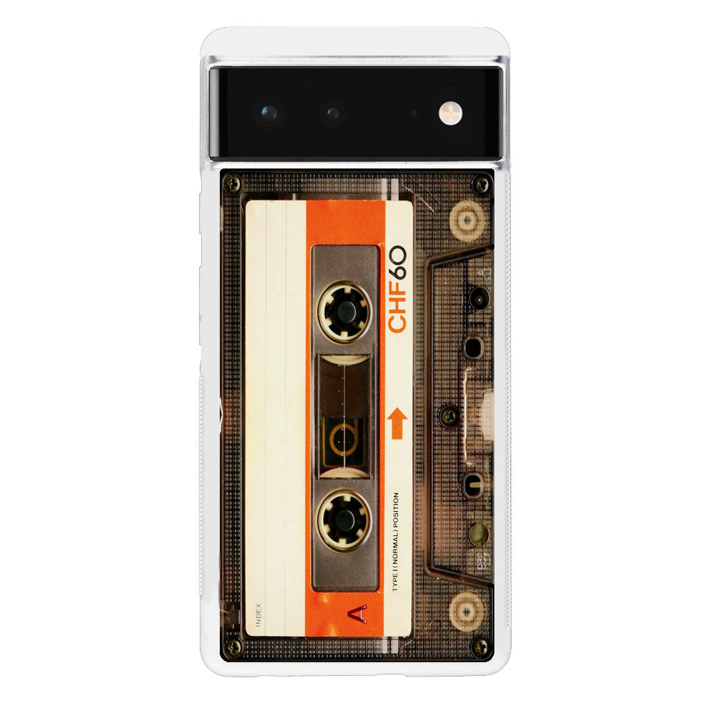 Vintage Audio Cassette Google Pixel 6 Case