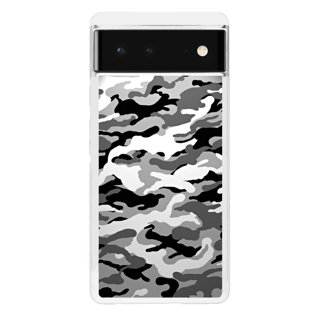 Winter Army Camo Google Pixel 6 Case