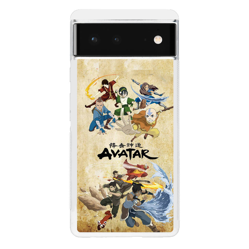 Avatar The Last Airbender & The Legend Of Korra Google Pixel 6 Case