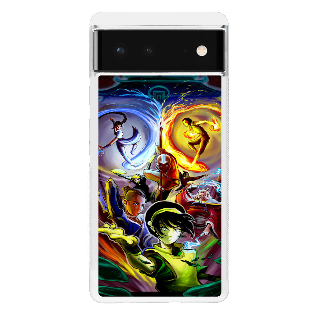 Avatar The Last Airbender Characters Google Pixel 6 Case