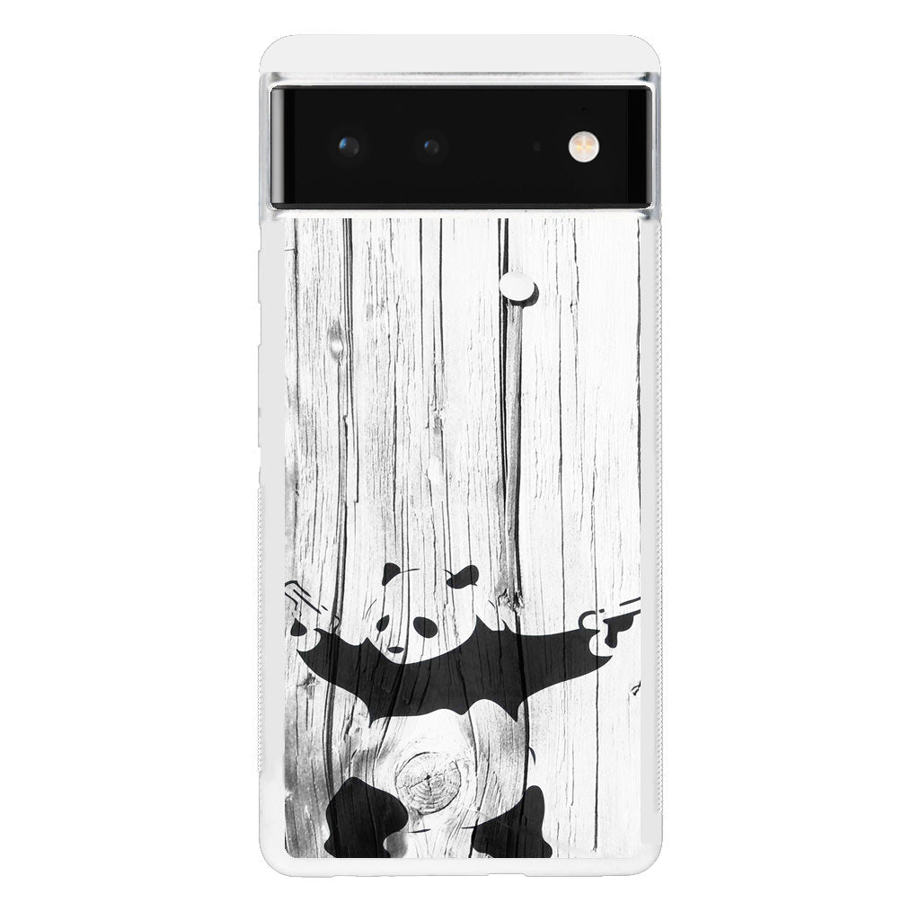 Banksy Graffiti Panda Google Pixel 6 Case