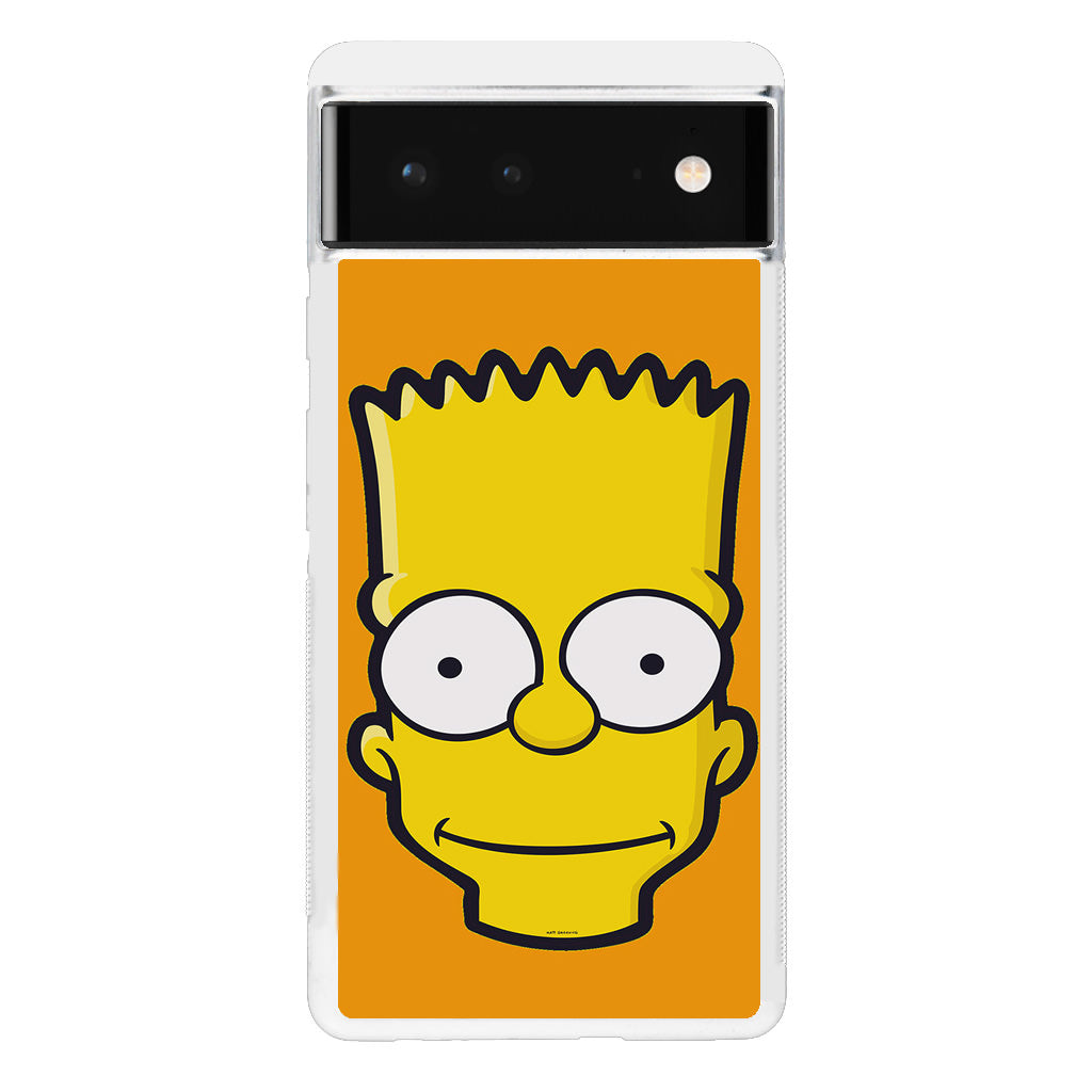 Bart Yellow Face Google Pixel 6 Case