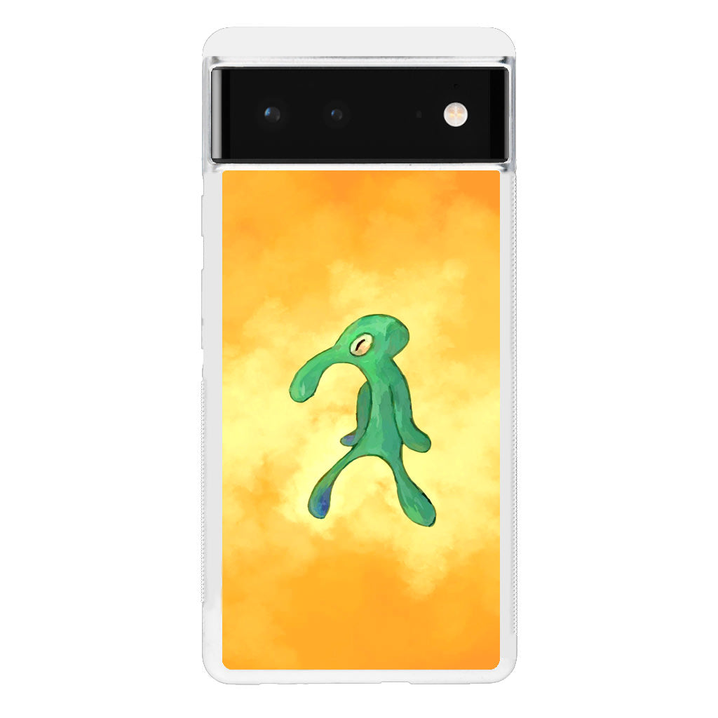 Bold and Brash Squidward Painting Google Pixel 6 Case