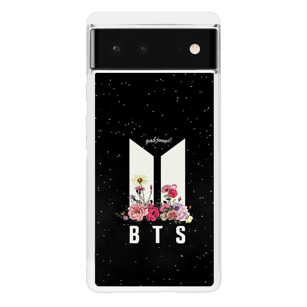 BTS Flower Google Pixel 6 Case