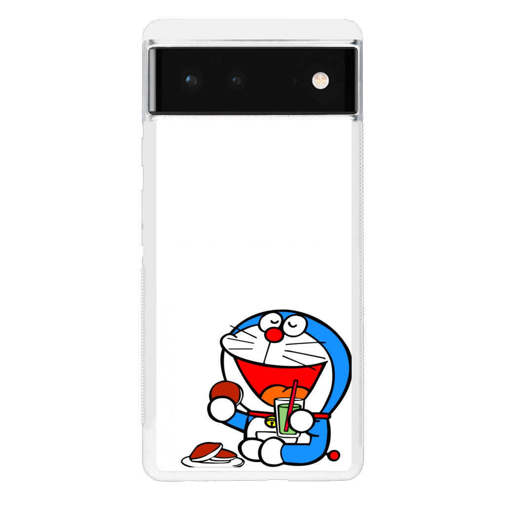 Doraemon Minimalism Google Pixel 6 Case