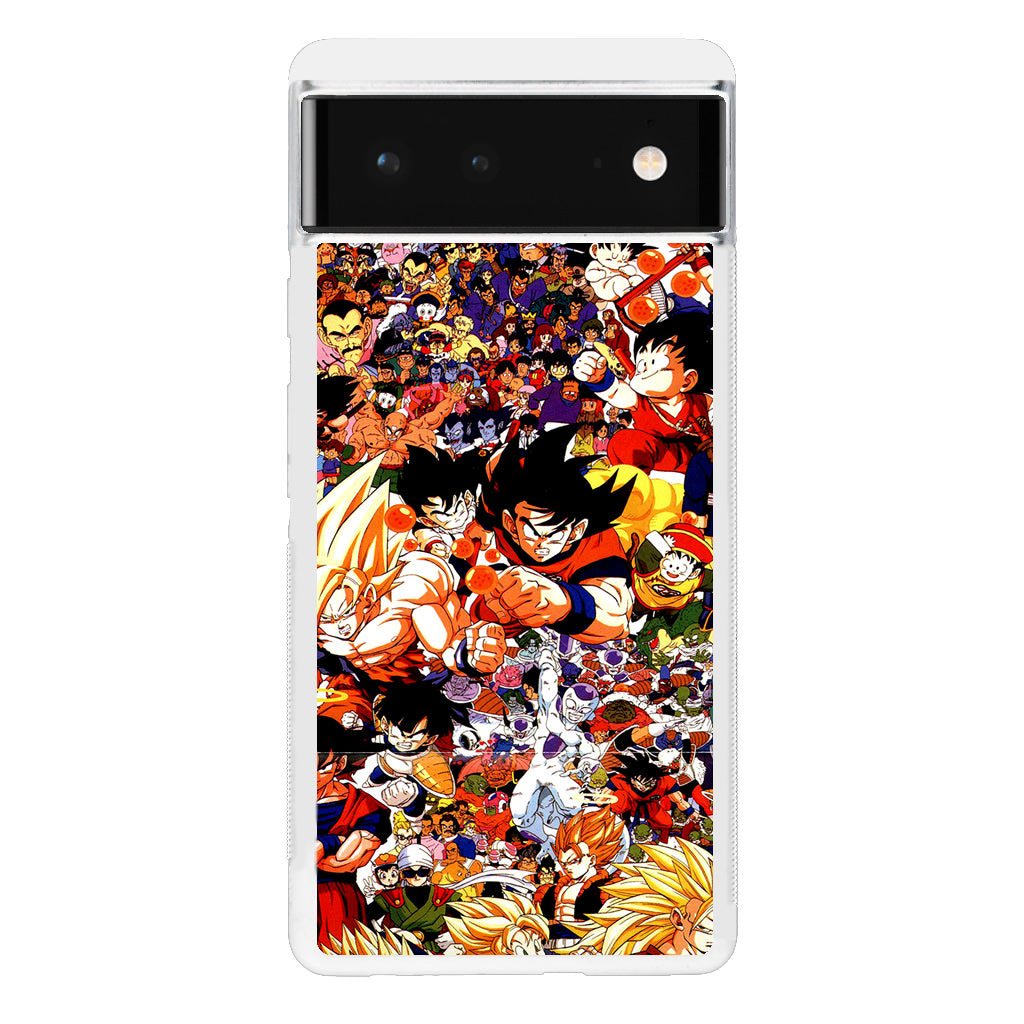 Dragon Ball All Characters Google Pixel 6 Case