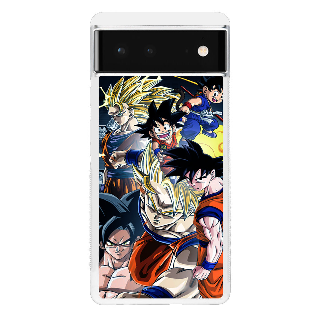 Dragon Ball Z Son Goku Google Pixel 6 Case