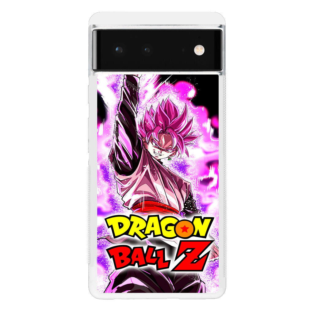 Dragon Ball Z Son Goku Black Rose Saiyan Google Pixel 6 Case