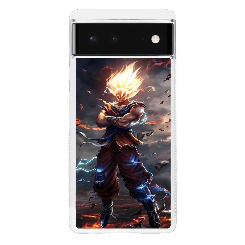 Evil Goku Google Pixel 6 Case