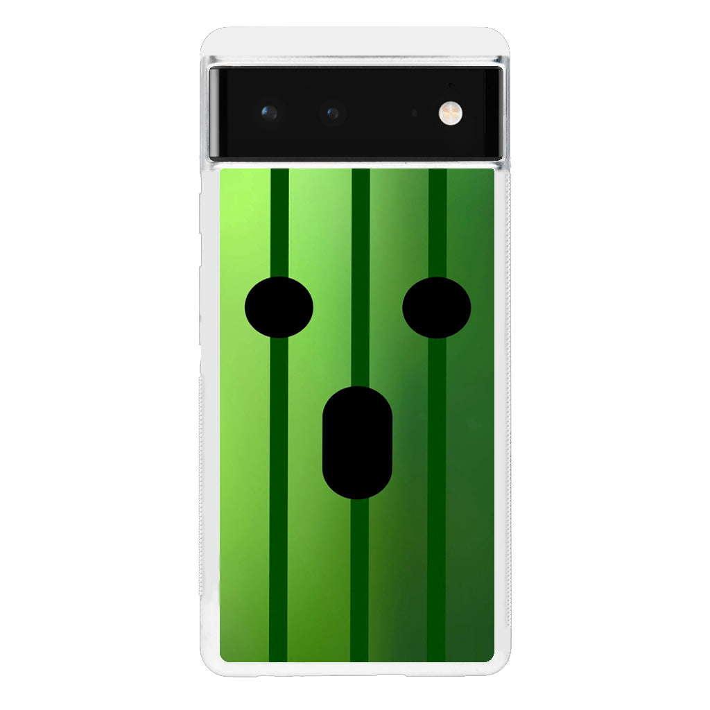 Funny Cactuar Face Google Pixel 6 Case