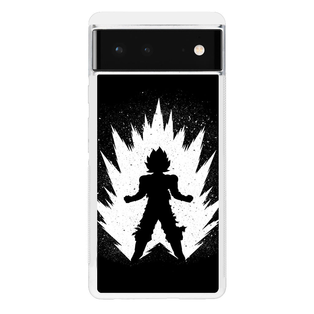 Goku Super Saiyan Black White Google Pixel 6 Case