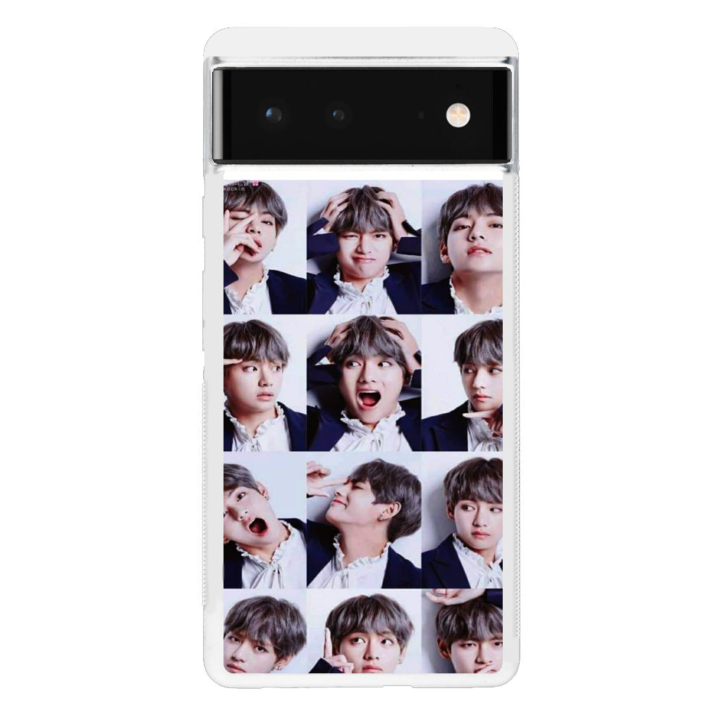 Kim Tae-hyung Collage Google Pixel 6 Case