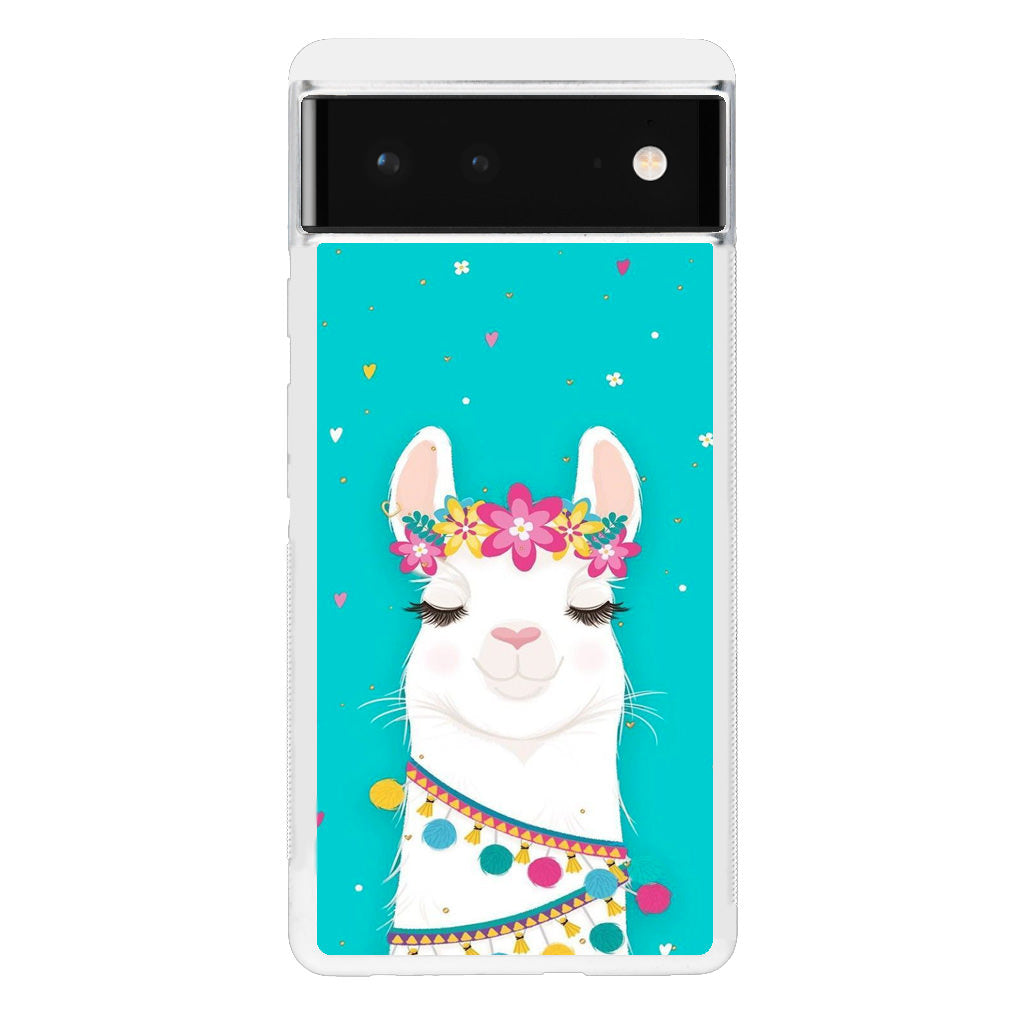 Llama Art Google Pixel 6 Case