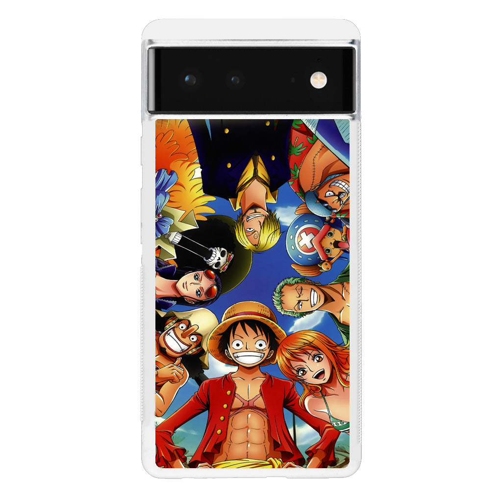 One Piece Luffy Crew Google Pixel 6 Case