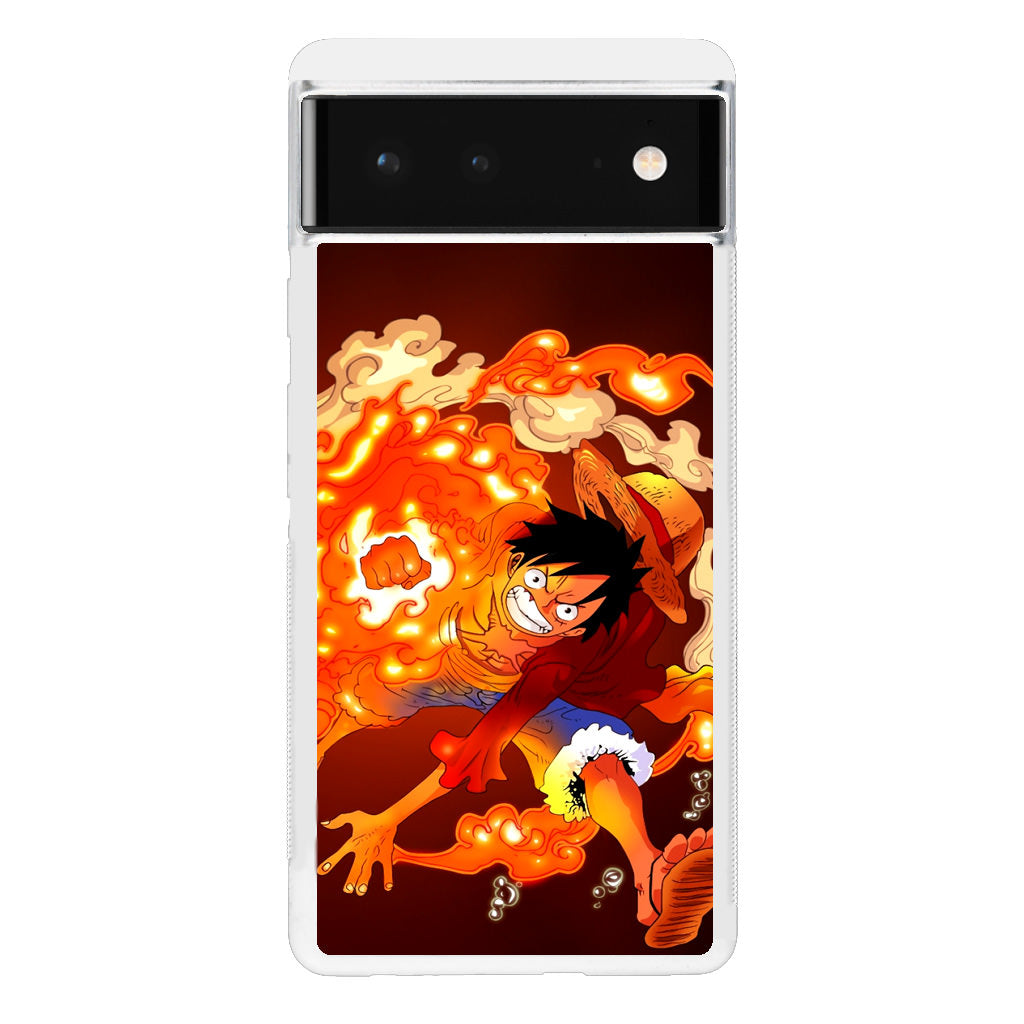 One Piece Luffy Red Hawk Google Pixel 6 Case