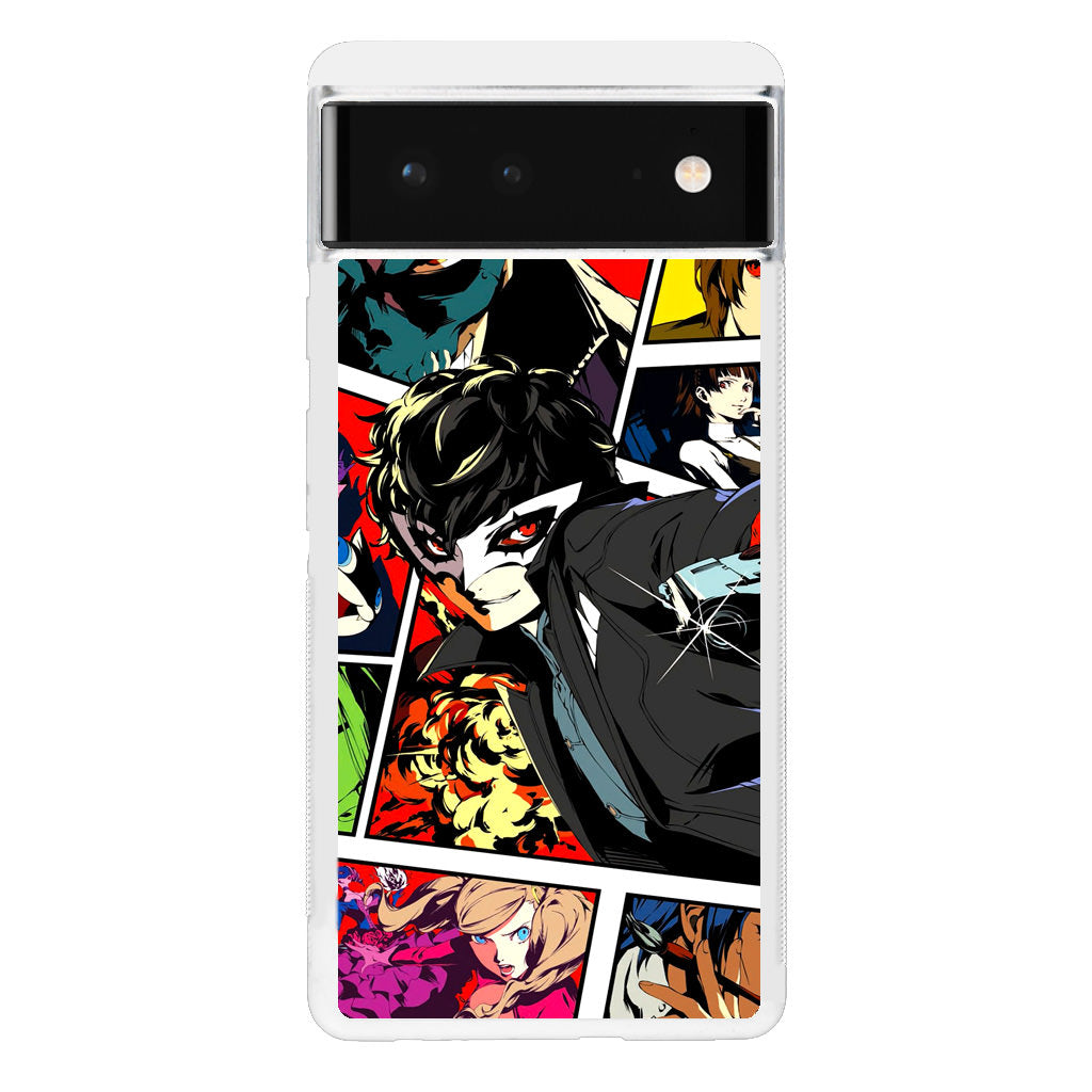 Protagonist Collage Art Google Pixel 6 Case