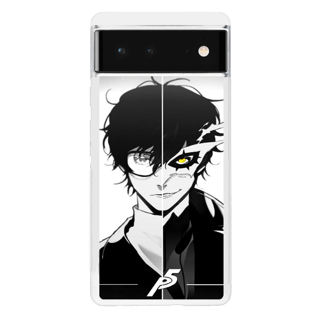 Protagonist Transform Black White Google Pixel 6 Case