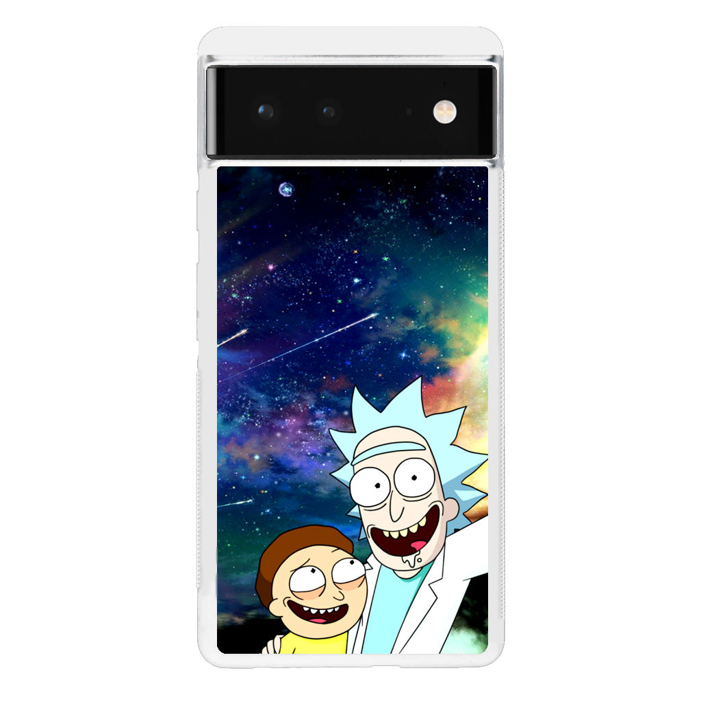 Rick And Morty In The Space Google Pixel 6 Case