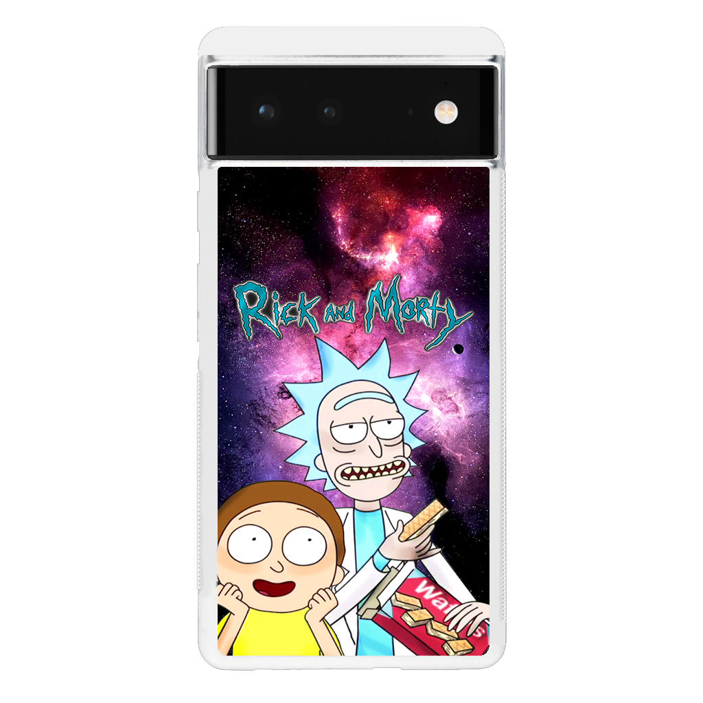 Rick And Morty Nebula Space Google Pixel 6 Case