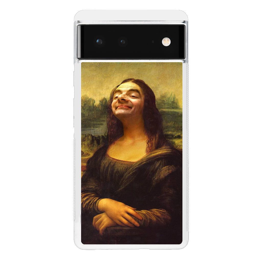 Rowan Atkinson Monalisa Funny Google Pixel 6 Case