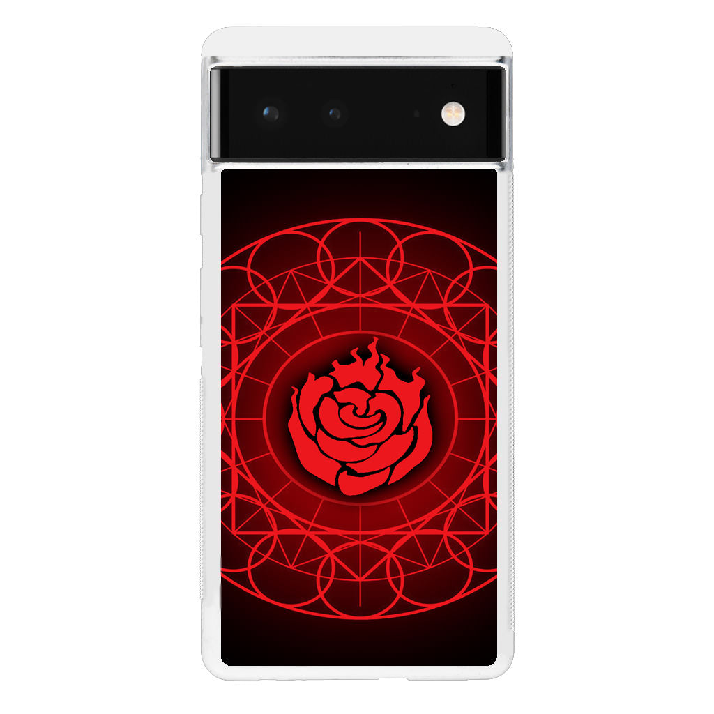 Ruby Rose Symbol RWBY Google Pixel 6 Case