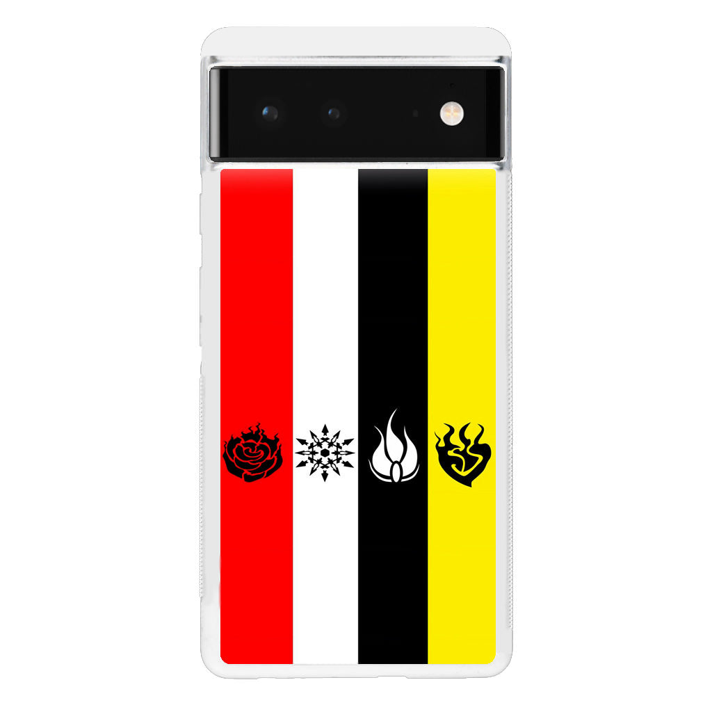 RWBY All Symbols Google Pixel 6 Case