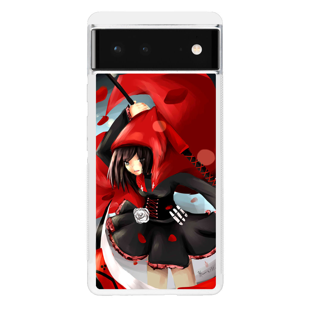 RWBY Ruby Rose Google Pixel 6 Case