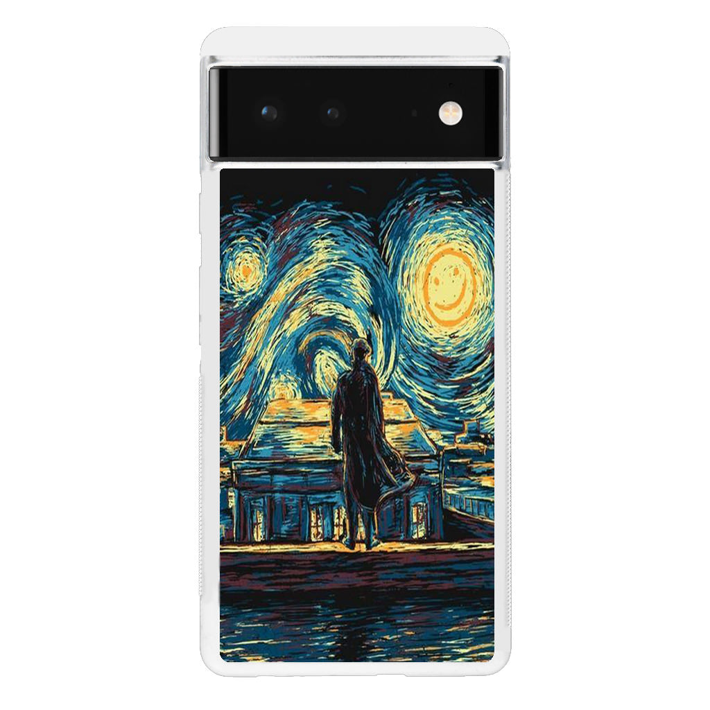 Sherlock Starry Night Google Pixel 6 Case