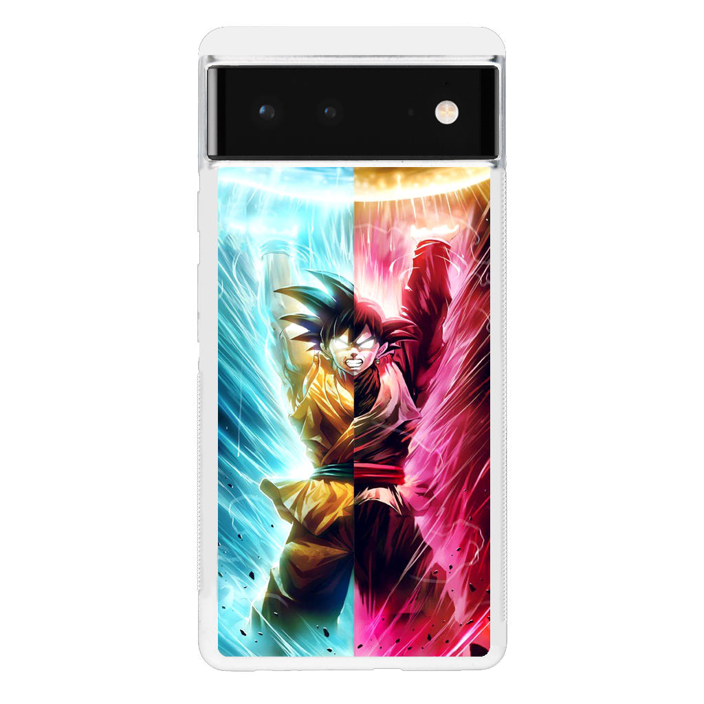 Spirit Bomb Split Goku Dragon Ball Google Pixel 6 Case