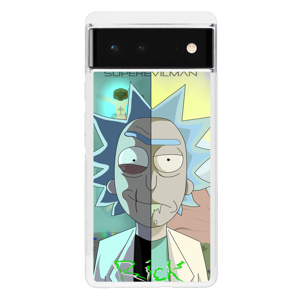 Super Evil Man Rick And Rick Google Pixel 6 Case