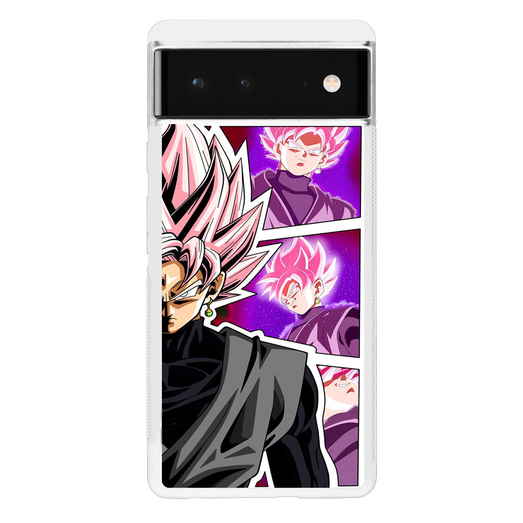 Super Goku Black Rose Collage Google Pixel 6 Case