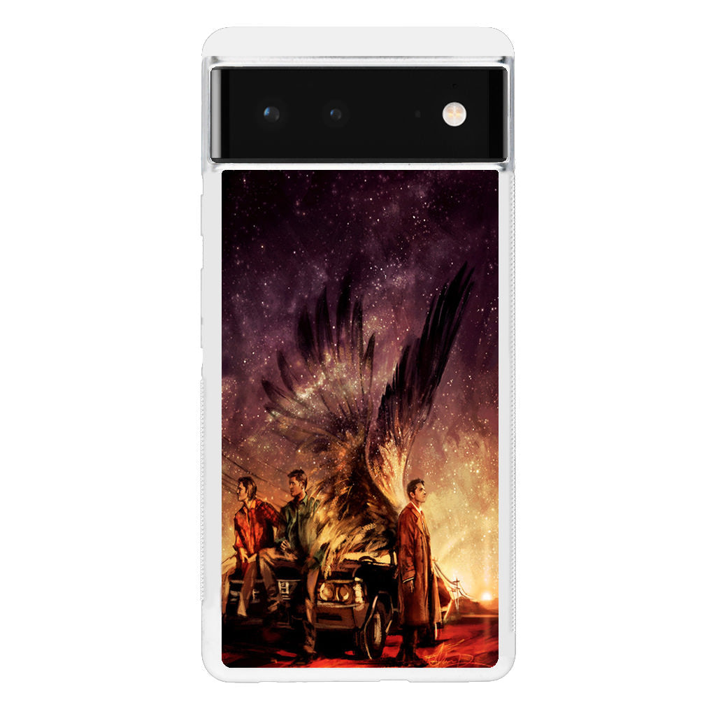 Supernatural Painting Art Google Pixel 6 Case