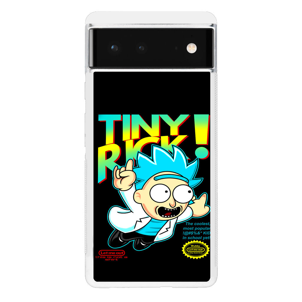 Tiny Rick Let Me Out Google Pixel 6 Case