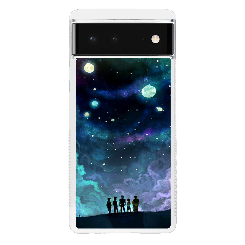 Voltron In Space Nebula Google Pixel 6 Case