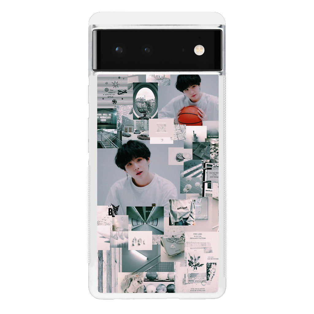 Suga College Wallpaper Google Pixel 6 Case