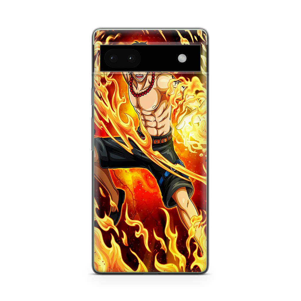 Ace Fire Fist Google Pixel 6a Case