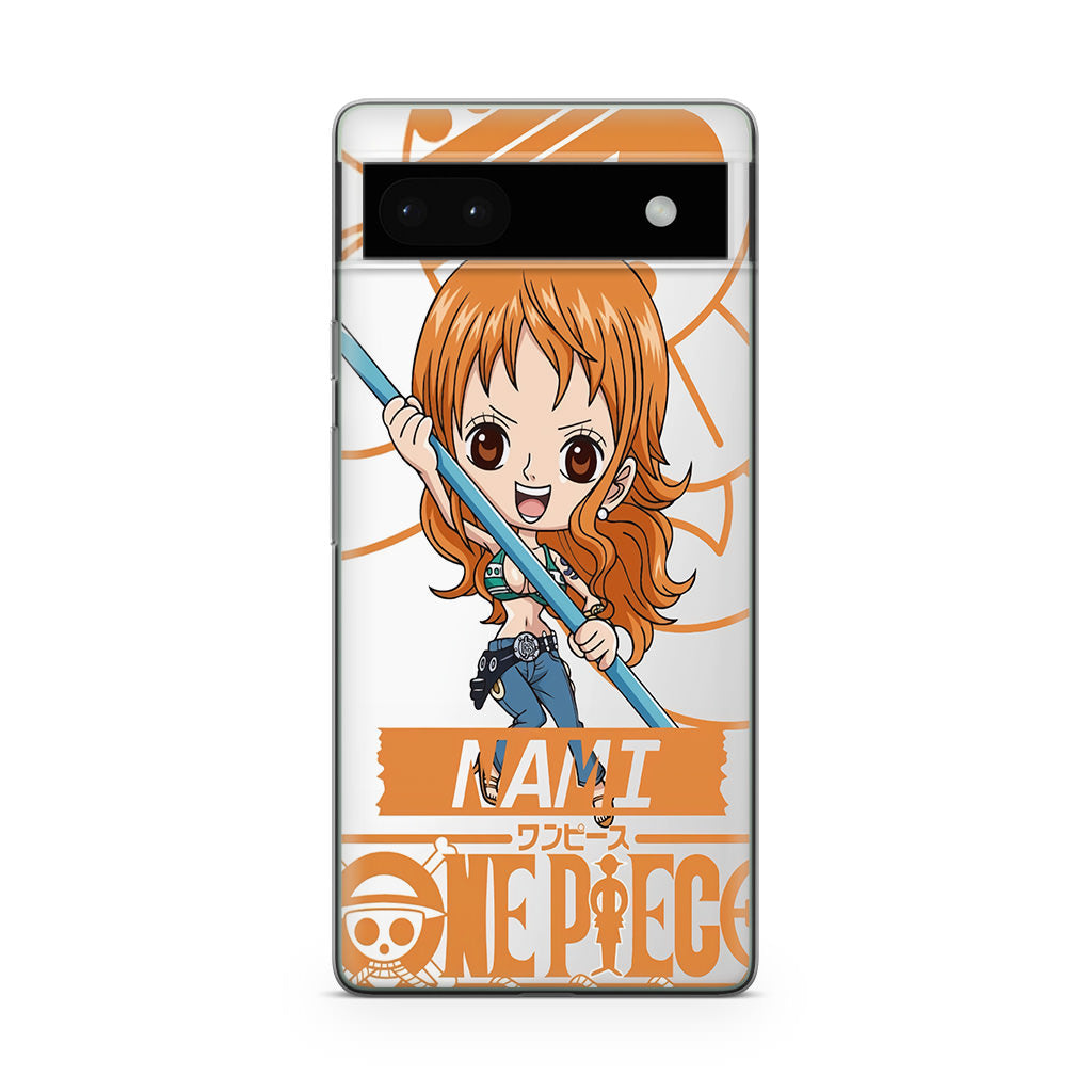 Chibi Nami Google Pixel 6a Case