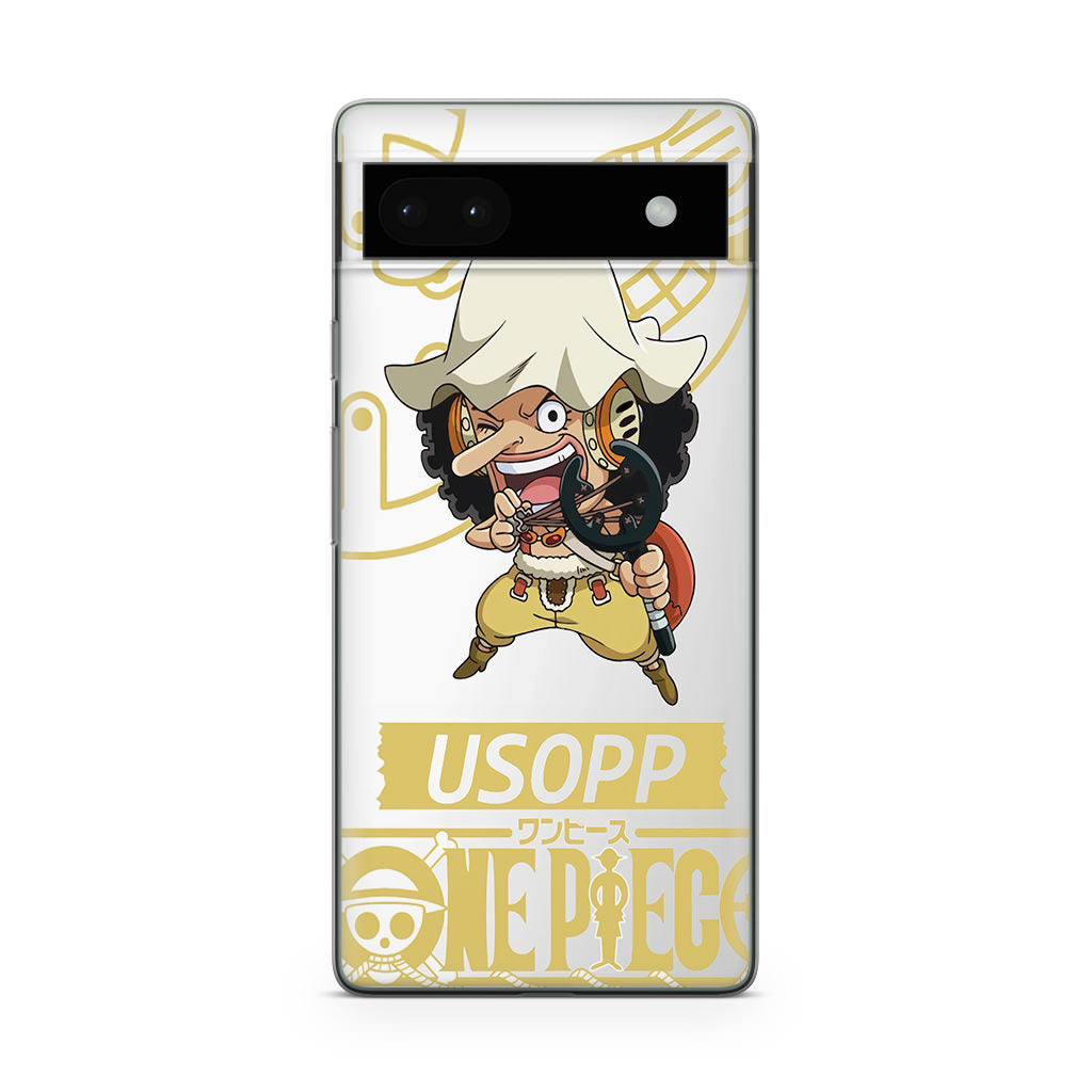 Chibi Usopp Google Pixel 6a Case