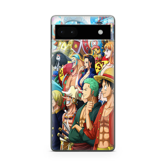 Crew of Mugiwara Pirate Google Pixel 6a Case