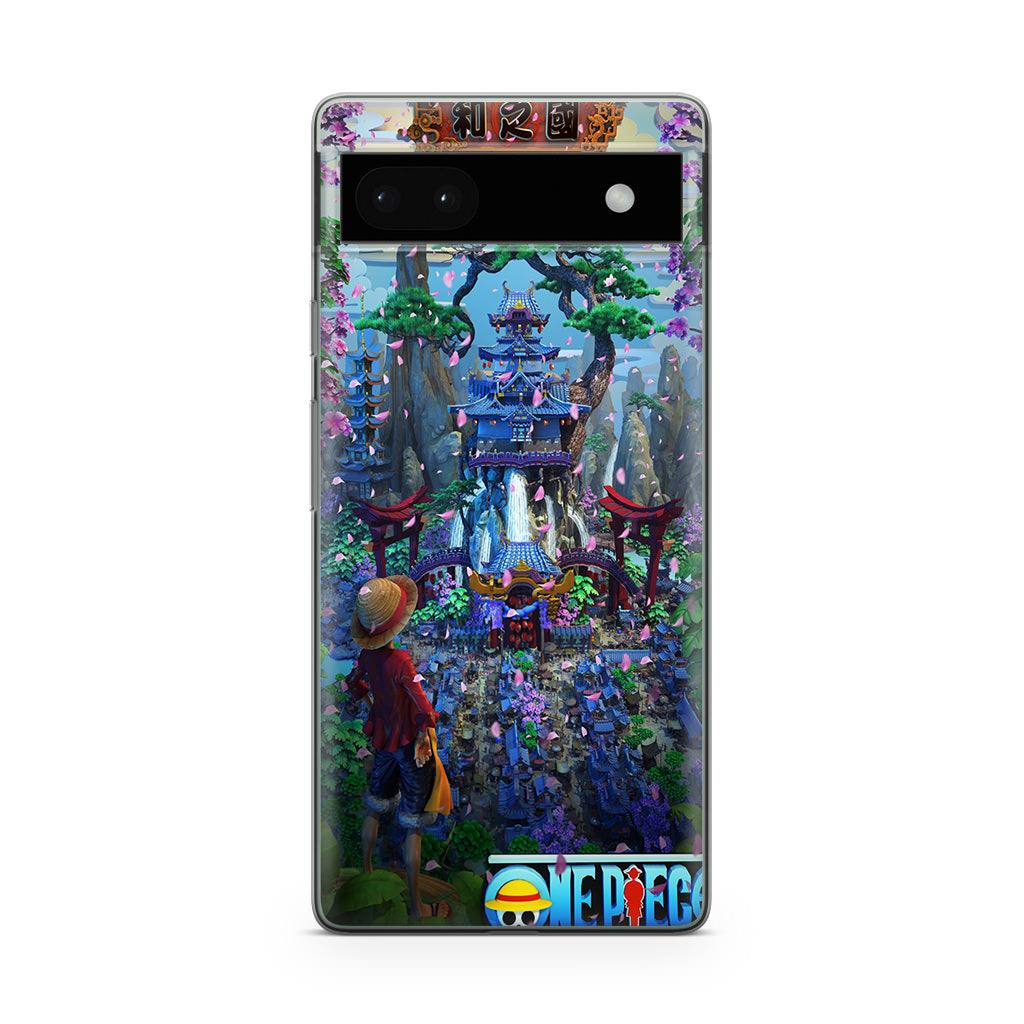 Flower Capital of Wano One Piece Google Pixel 6a Case