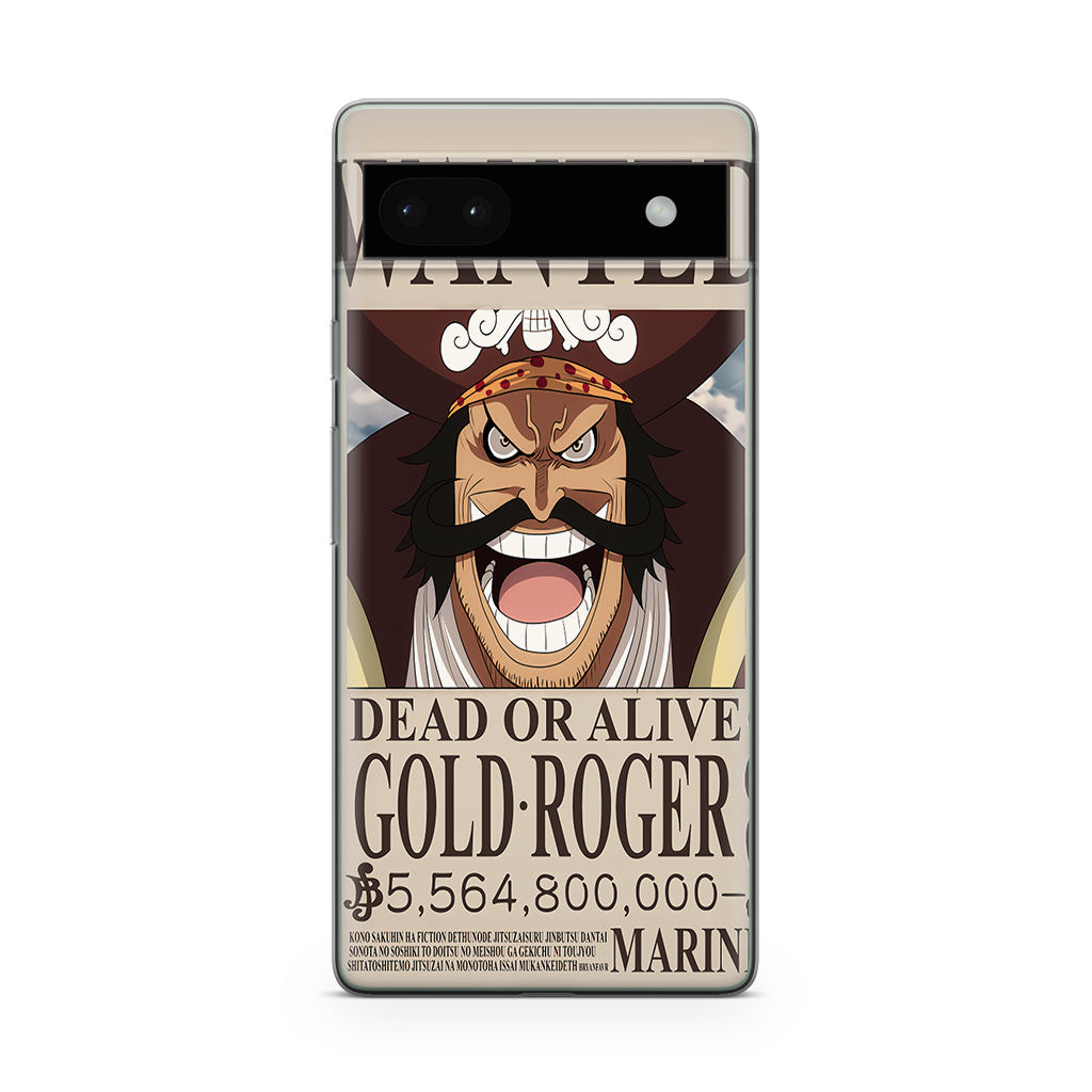 Gold Roger Bounty Google Pixel 6a Case